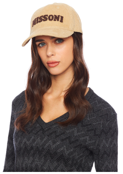 Missoni Baseball Cap Light Brown